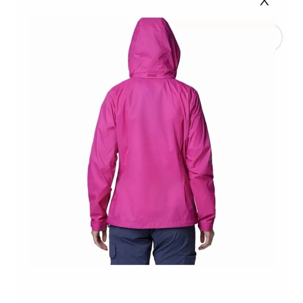 Women's Columbia Switchback IV hooded packable windbreaker. Sz L Hiking, running - Picture 9 of 10